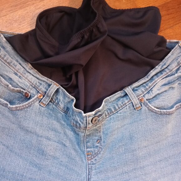 ABERCROMBIE & FITCH maternity the ankle straight jeans (12S/31) - Picture 11 of 15